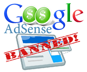 Google Adsense Banned